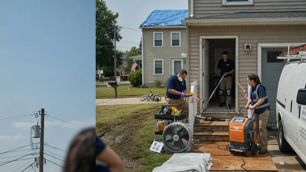 Water Damage Repair in Cardington, OH near me